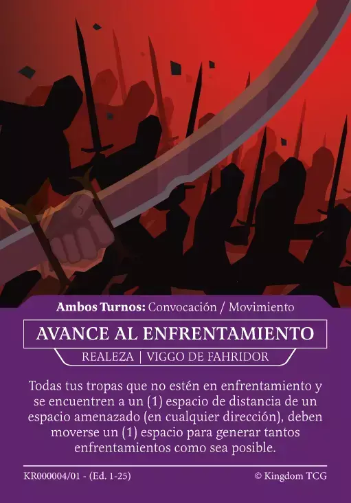 AVANCE AL ENFRENTAMIENTO